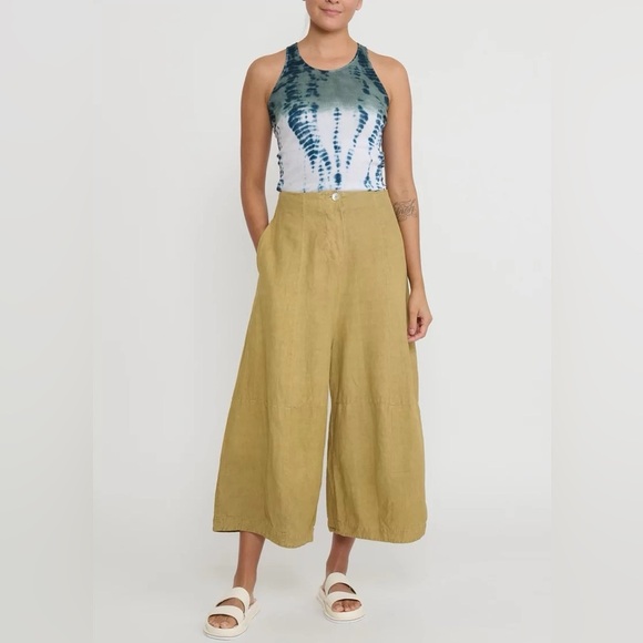 Gilda Midani Cotton 'Forest' Dyed Tank Top - Picture 4 of 10